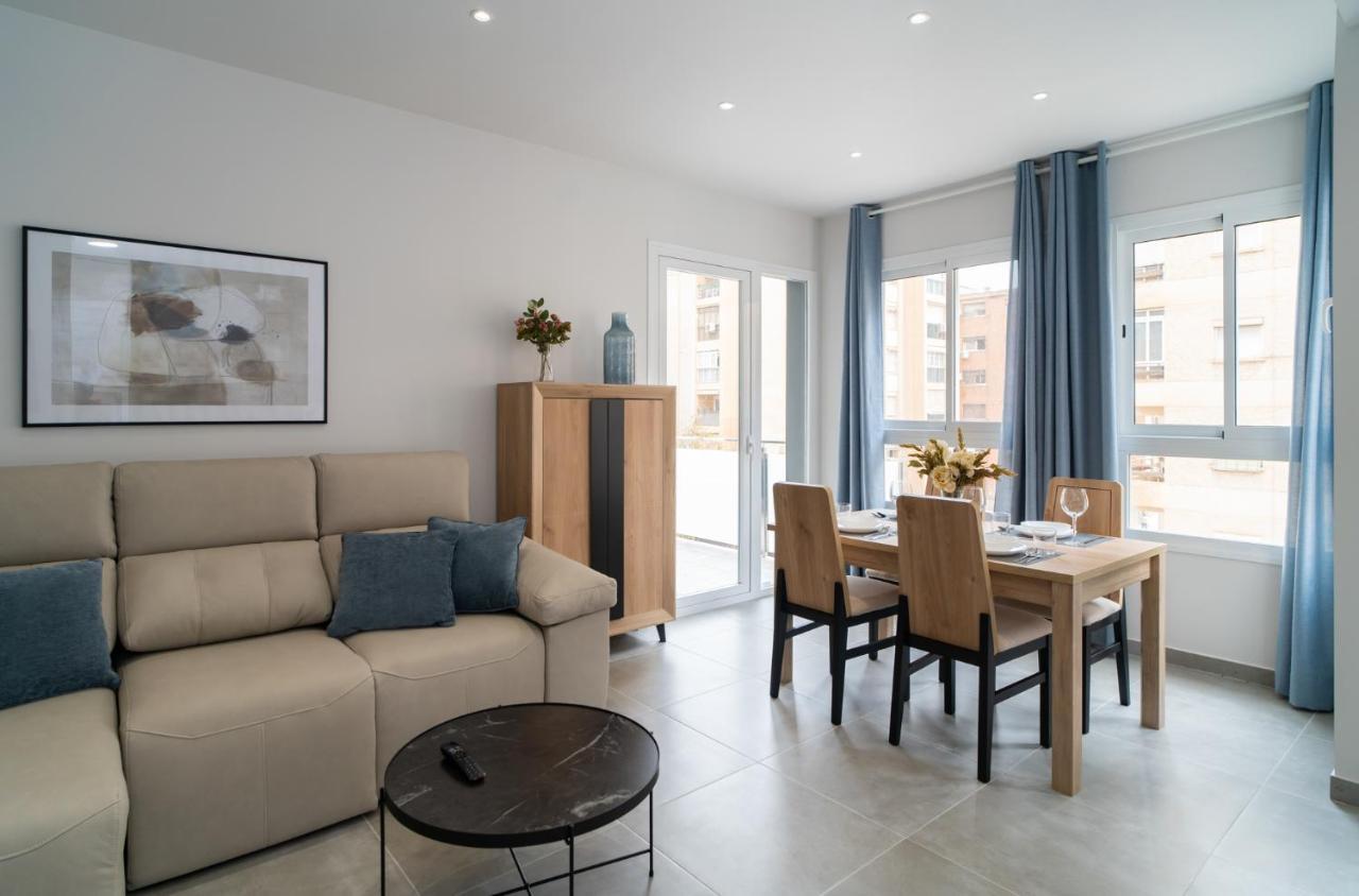 Aac Malaga - Apartamento Con Terraza, Muy Amplio, Totalmente Equipado, Cerca Del Centro Y Nuevo! Zewnętrze zdjęcie